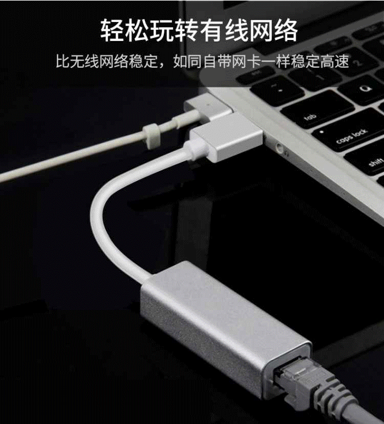 Mini USB3.0 đến card mạng có dây Gigabit Thẻ chuyển đổi máy tính bảng tốc độ cao Gigabit - USB Aaccessories quat cam tay