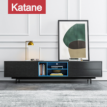 Katani minimalist modern TV cabinet light and luxurious Nordic style Living room Small family style minimalist TV cabinet Whole Dress