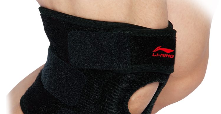 Li Ning thể thao đầu gối đệm ấm cưỡi đi bộ đường dài bóng rổ cầu lông chạy bóng đá nam và nữ thiết bị bảo vệ thể dục ngoài trời - Dụng cụ thể thao băng bảo vệ đầu gối tập yoga