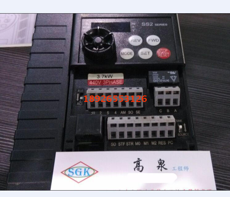 SS2-043-3 SS2-043-3 7K brand new original Vaseline frequency 440V3 440V3 7KW 3PHASE 3PHASE Shihlin controller