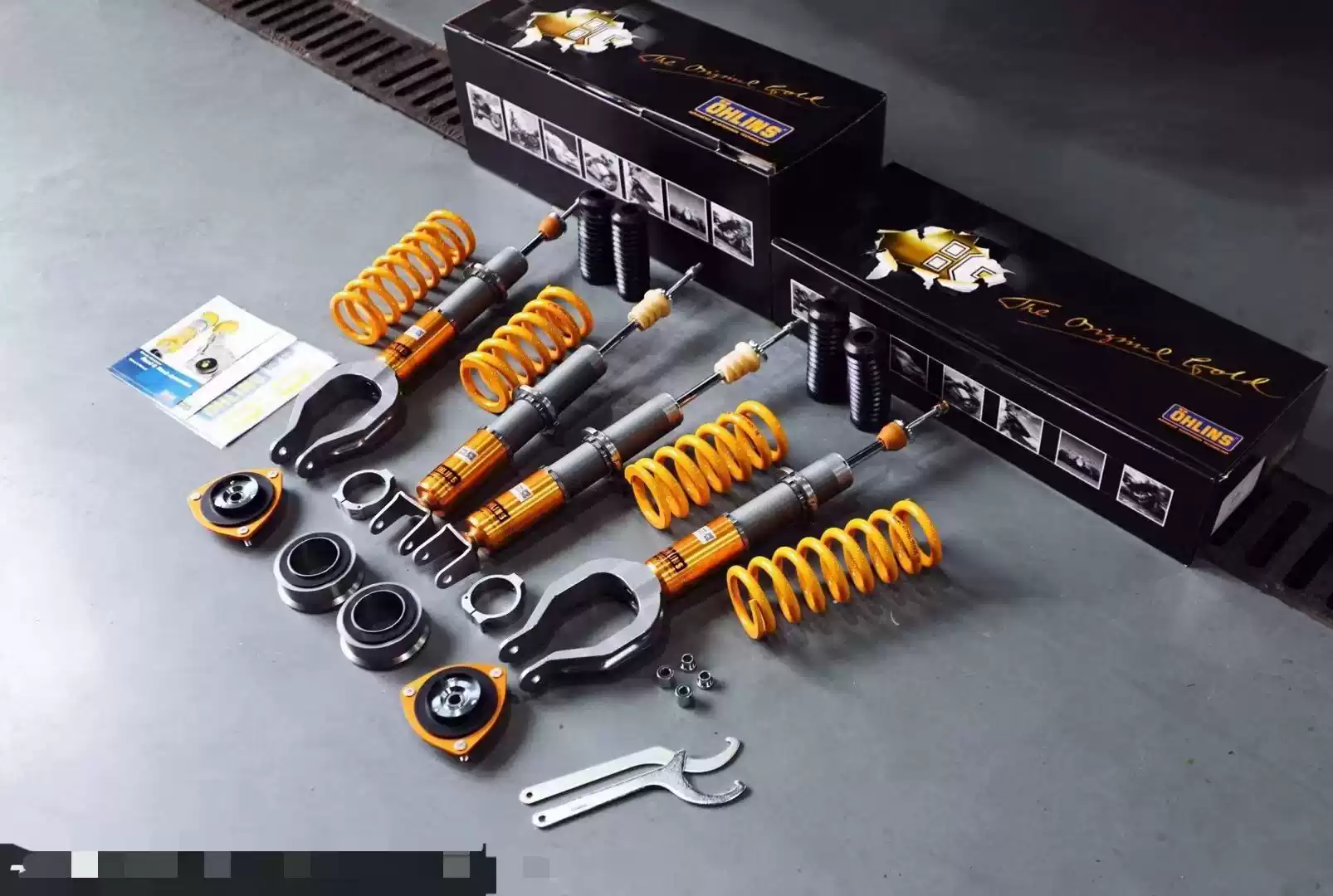 OHLINS DFV欧林斯汽车避震四根装适用于R34 R35 Nissan GTR改装