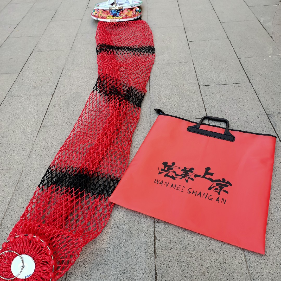 New 128 polyethylene wire cannoli black pit fish guard and coarse fishing net pockets pure handwoven speed dry kaggi fish stock