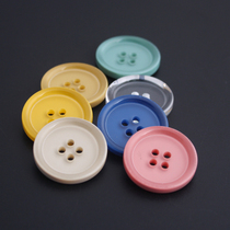 Luxury Resin Candy Color Cashmere Sweater Suit Outfit Coat Casual Casual Resin Circular Button Button
