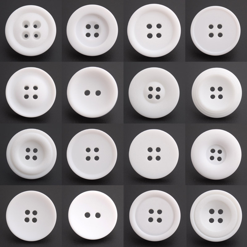 High-End Coat Buttons, Resin Suit Buttons for Men and Women, White Coat Buttons, White Coat, Chef and Nurse Uniform, Trench Coat
