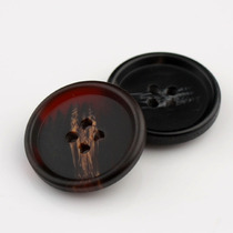 Premium resin four-eyed patterned suit suit wool coat sweater jacket sleeves pants circular button buttons