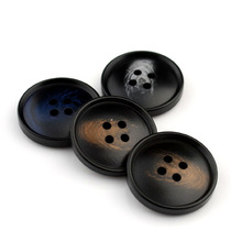 Upscale resin four-eye round patterned suit Western suit sweater jacket windcoat with big sleeves and sleeves pants buttons