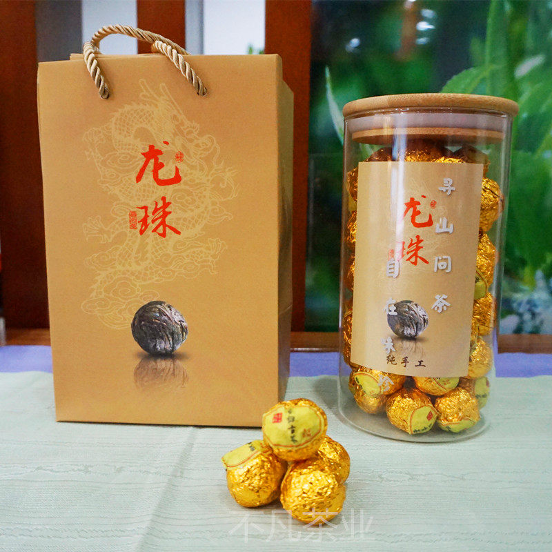 Dragon Ball Tea Series Xi Guigui Longzhu Busy Lushan Xi Guigui Ancient Tree Raw Tea Small Tuo 500g bags