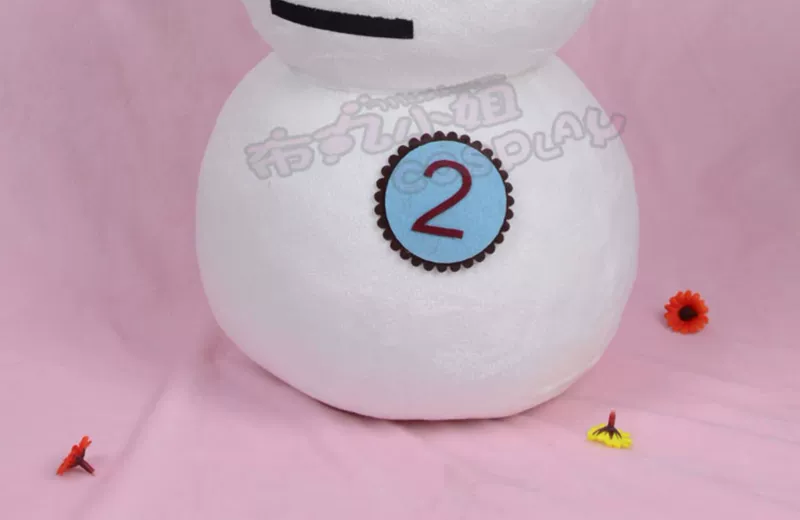 Karneval Carnival Snowman Plush Doll Hoạt hình xung quanh Cartoon Doll Cos Đạo cụ Quà tặng sinh nhật Dễ thương - Carton / Hoạt hình liên quan hình dán công chúa elsa