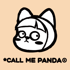 Call Me Panda猫的美术馆的LOGO