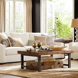 Ретро чай из натурального дерева, диван для отдыха, в американском стиле