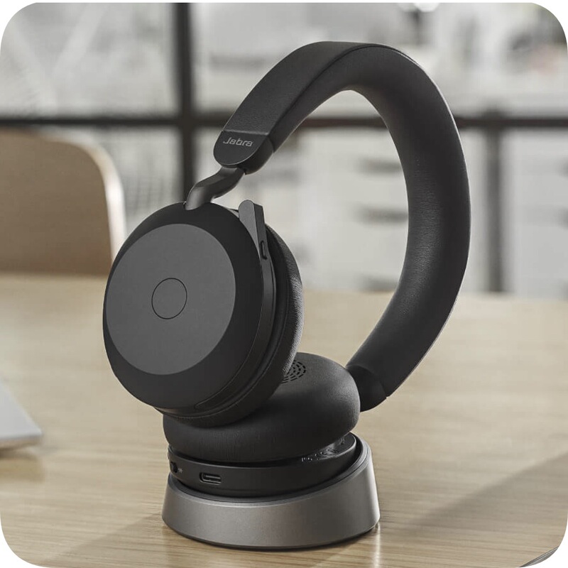 Jabra Evolve2 75/85 Deskstand Bluetooth Headset Desktop Charging Stand Jabra Evolve2 75/85 Deskstand Bluetooth Headset Desktop Charging Stand