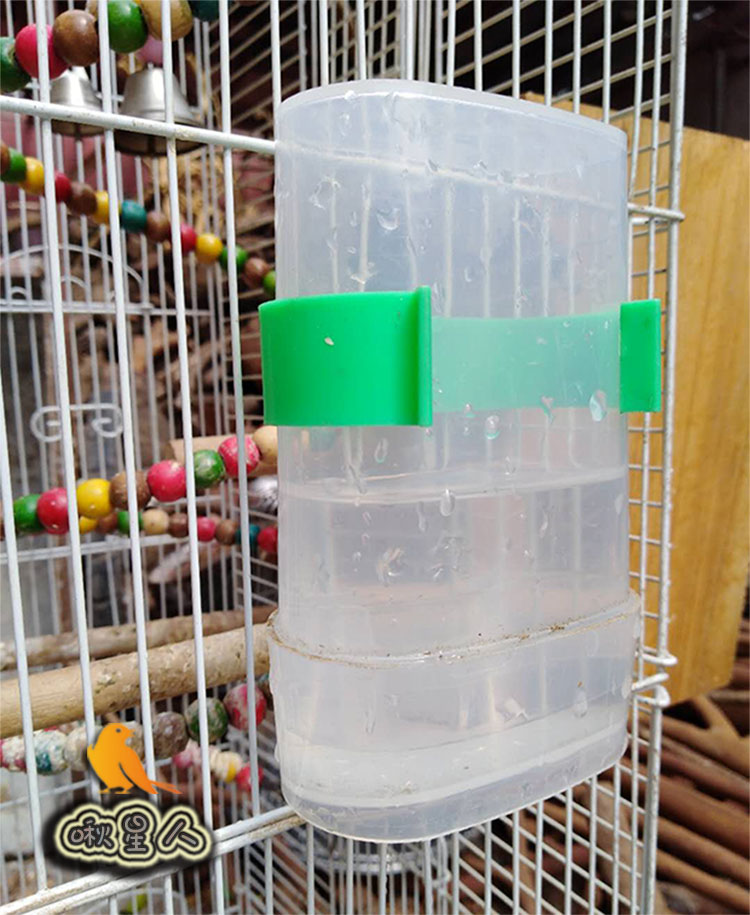 Đệm lớn 鹩 哥哥哥 chim với vòi phun nước uống tự động cho vẹt cung cấp chống phun nước - Chim & Chăm sóc chim Supplies cám cho chào mào