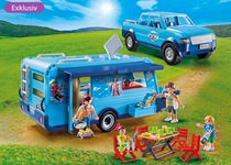 playmobil Moby World FunPark 9502 camping car 9117 Grand bus 70959 Truck