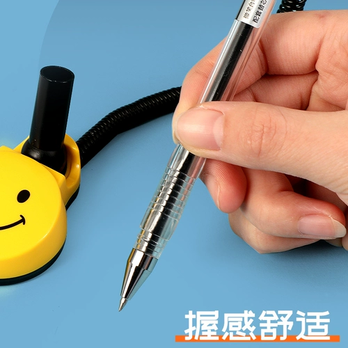 Deli 6793 рабочего стола настольного настольного компьютера -ручки -вставленные черные подписи ручки 0,5 ручки