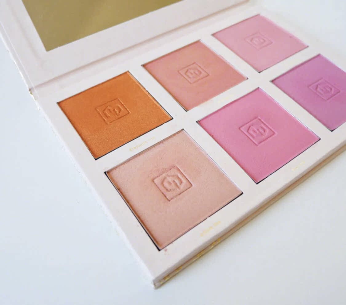 Không mua và mất vị trí jouer bouquet d amour siêu đẹp 6 màu đỏ mặt đĩa - Blush / Cochineal phấn hồng