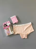 18 mới xuống tủ chính hãng hộp quà tặng cotton boxer nữ đồ lót quần short một hộp hai set quần lót nữ đáng yêu