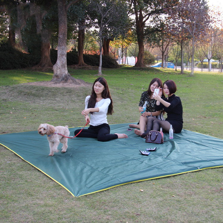 Outdoor tarpaulin Oxford cloth mat oversized canopy cloth camping mat tent moisture-proof mat lawn floor mat