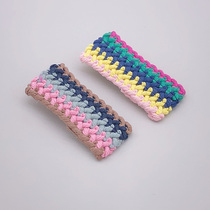 Net red ins Korean childrens new South Gate childrens hairpin National style handmade hair card Korean version of the girl hair ornaments