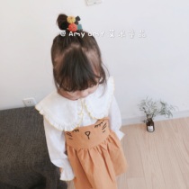 Korean Children Wool Hair Hairpin Hairpin Small Pumpkin Styling Cute Fashion Genuine Baby Hair Accessories