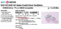  KYOCERA KXO-HCO-TS-16 000MHZ IN-LINE ACTIVE CRYSTAL OSCILLATOR RECTANGULAR 16MHZ FULL-SIZE BELL OSCILLATOR DIP14