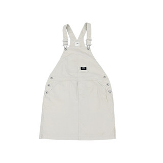 VANS范斯2025新款夏季女子连衣裙时尚潮流百搭背带裙VN000NN72N1