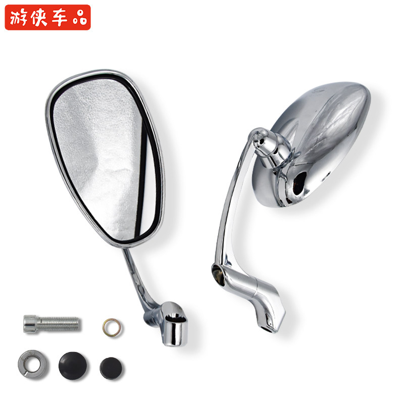 Light horse Ranger Original retro cafe racer coffee locomotive side hanging rear mirror mirror mirror mirror mirror