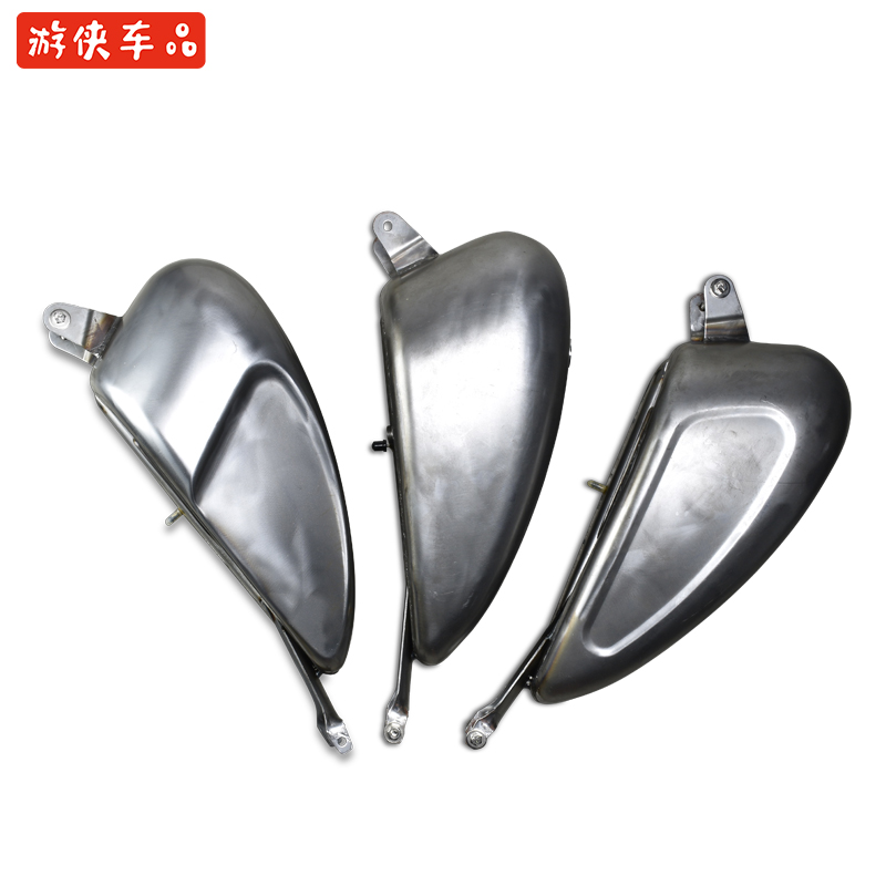 Harley 883 modified enlarged fuel tank vintage Prince locomotive carburetor EFI 14 4-liter oil pot