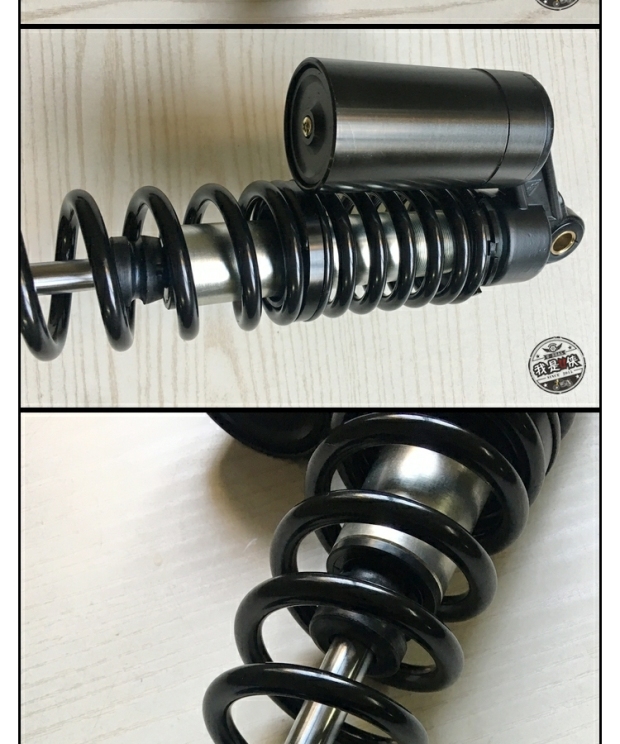 Ranger 250 Thái Lan phiên bản xe máy retro sửa đổi siêu dài túi khí 370mm giảm xóc sau giảm xóc giảm xóc xe máy honda