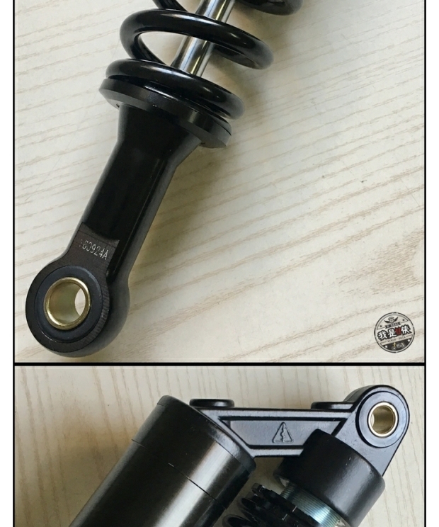 Ranger 250 Thái Lan phiên bản xe máy retro sửa đổi siêu dài túi khí 370mm giảm xóc sau giảm xóc giảm xóc xe máy honda
