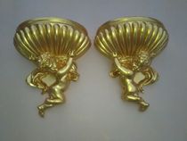 Golden plaster little Angel relief T90 T91 Wall Wall beam support decorative lighting lampshade shape