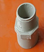 PP external wire direct pp external thread joint welding plastic external tooth GRPP straight external tooth welding 63mm