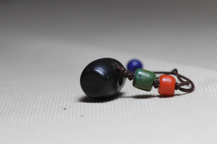 Liao Jin black stone drum