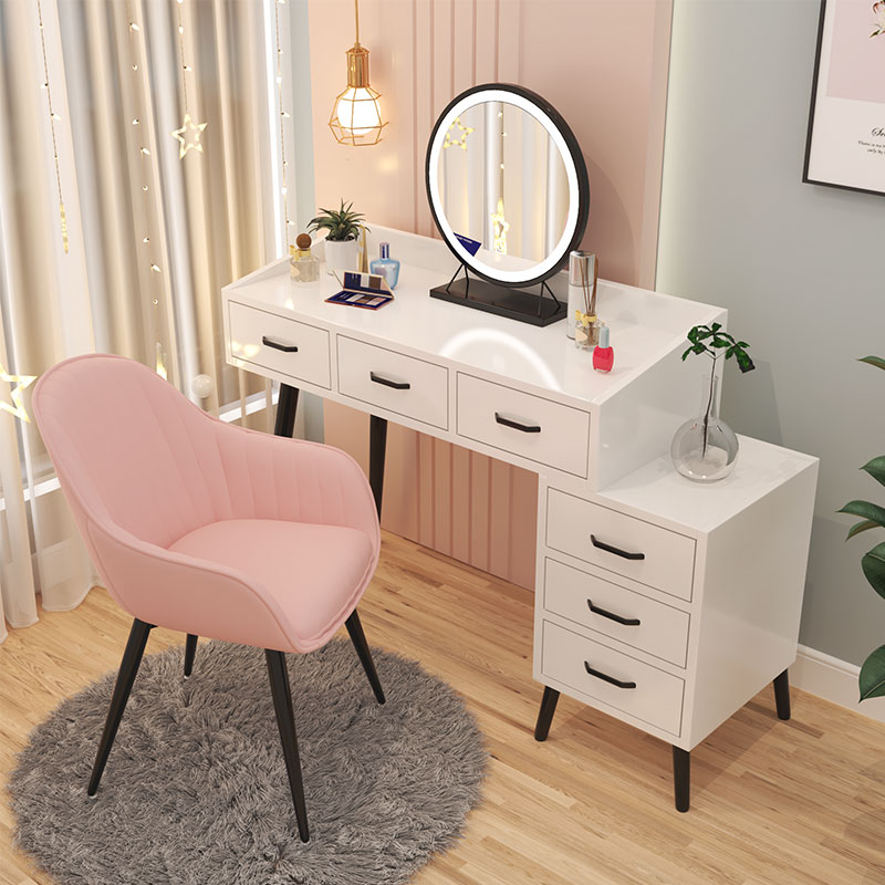 Dresser bedroom Modern simple Nordic light luxury small apartment ins wind net red makeup table women's storage cabinet one