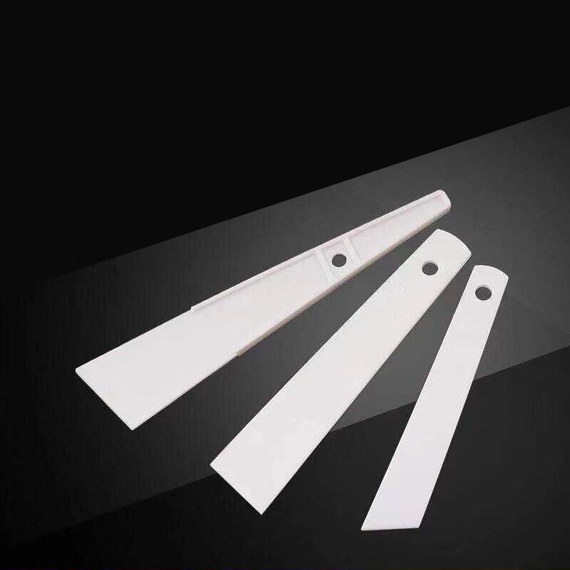 Plastic Scraper Scraping Shovels in Lacquered Grey Tune Lacquered gold Lacquer Art Tools Materials House Lacquer Art