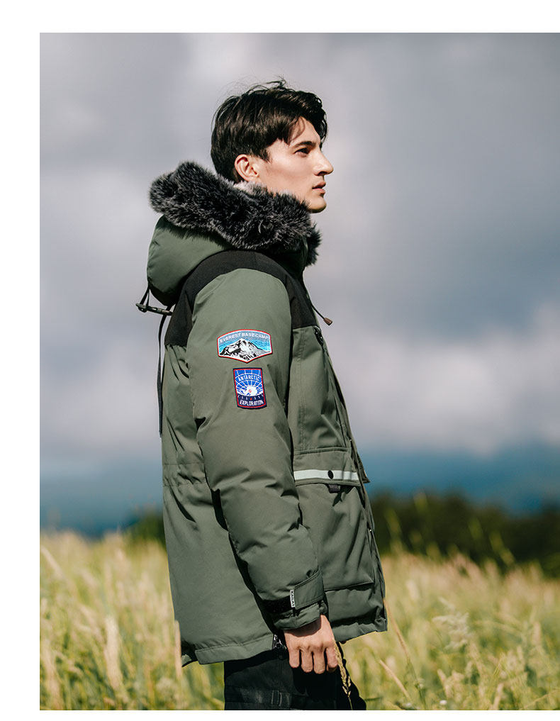 凯乐石 420克鹅绒 男重装羽绒服 抗寒-50℃ 图21