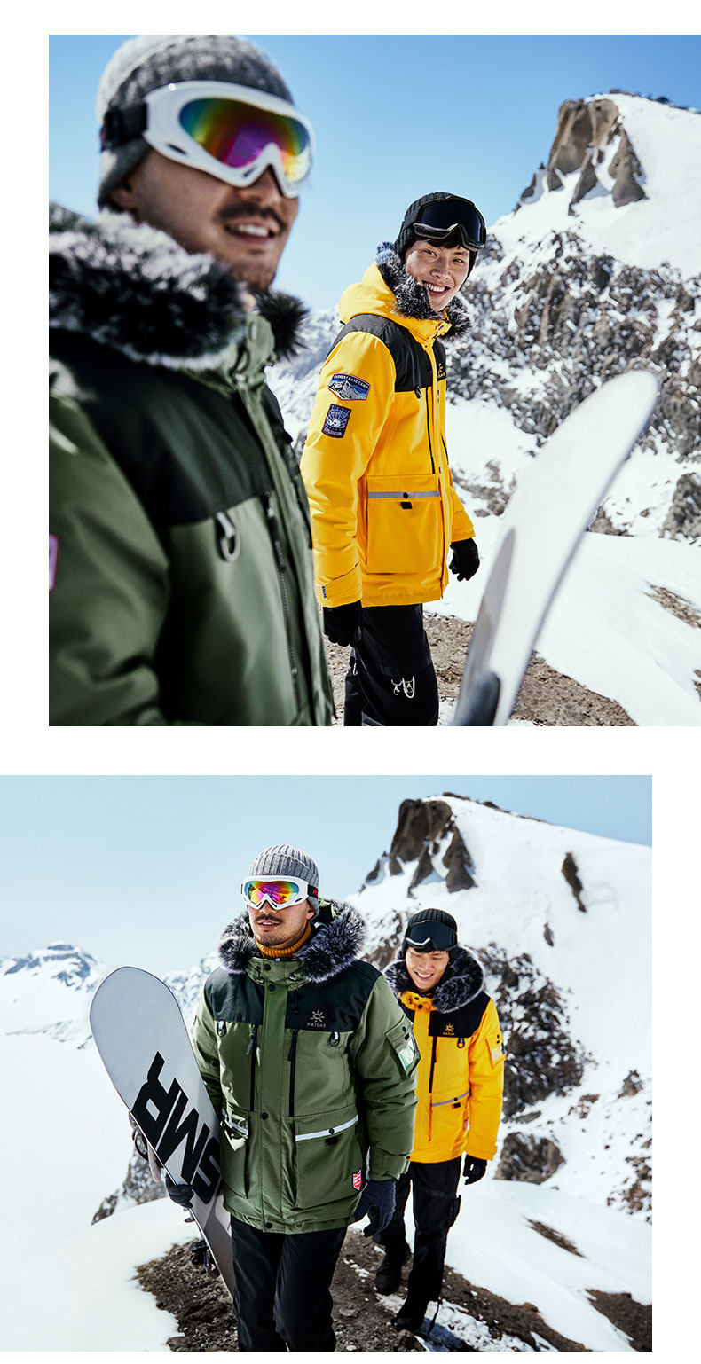 凯乐石 420克鹅绒 男重装羽绒服 抗寒-50℃ 图19