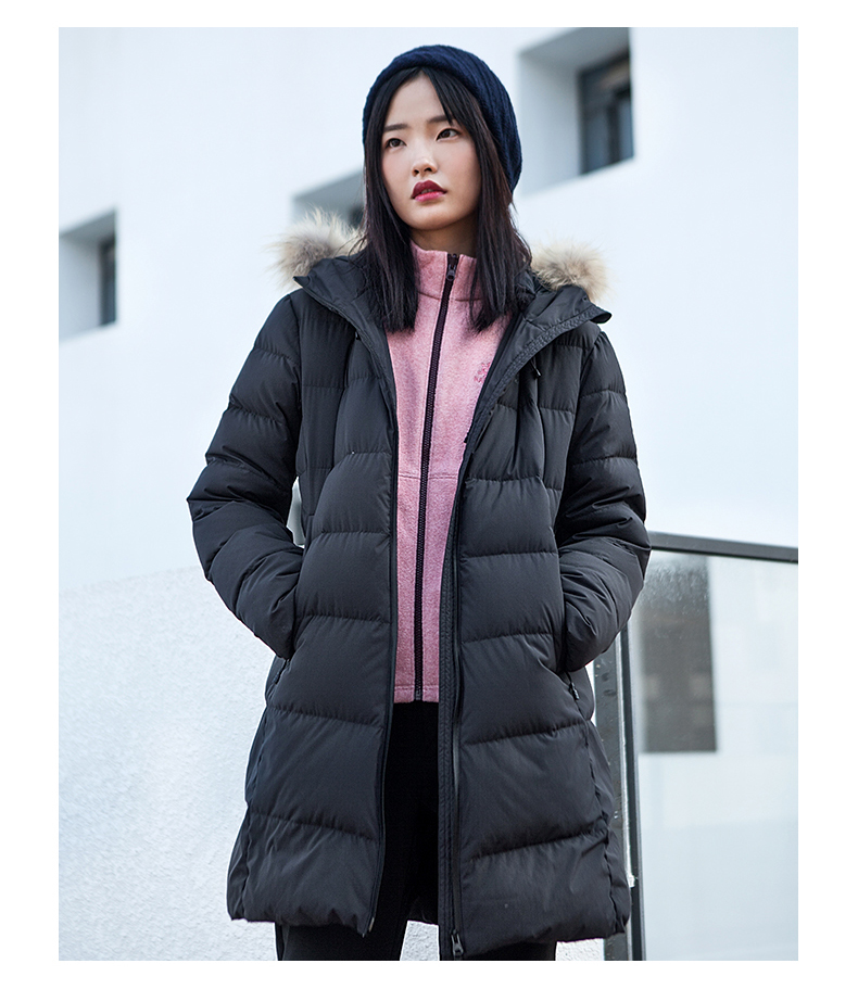 凯乐石 kailas 700蓬190克拒水鹅绒 貉子毛领 中长款重装羽绒服 可抗-20℃ 图16