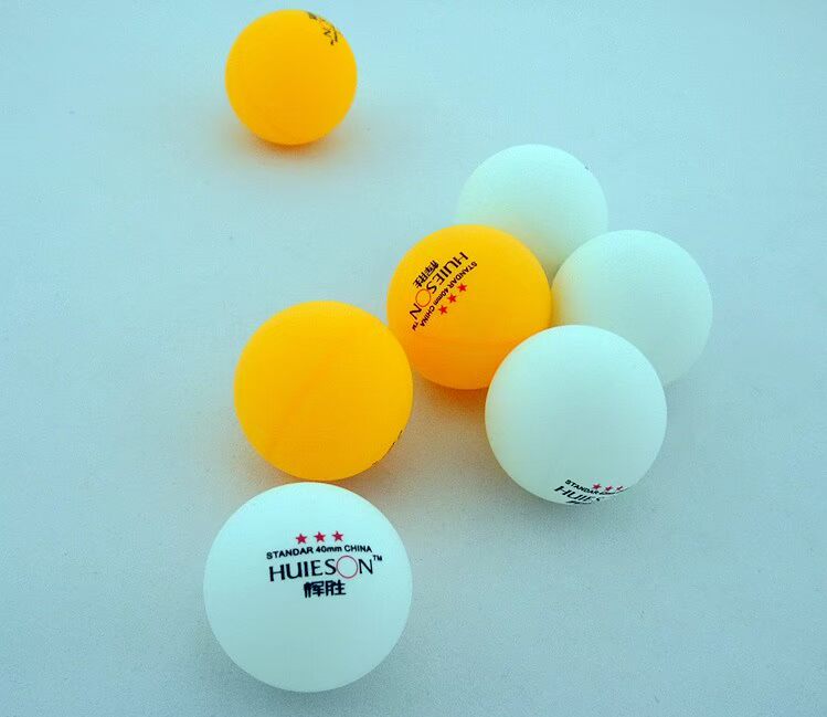 Huisheng Samsung Ball 3 Planet Table Tennis Vật liệu mới 40+ Máy phục vụ Đào tạo nhiều bóng bàn bóng bàn loại nào tốt
