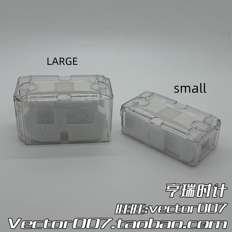 Authentic Rolex Rolex Transparent Transport Box for Store Use, Available in Two Sizes, Brand New and Unused