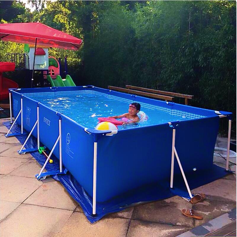 Large adult children's household thickened bracket swimming pool Goldfish pool inflatable-free bracket Swimming pool Indoor paddling pool