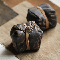 Yajitang warm Yang fragrant cloud yarn Cup bag tea set storage bag pot bag portable protection