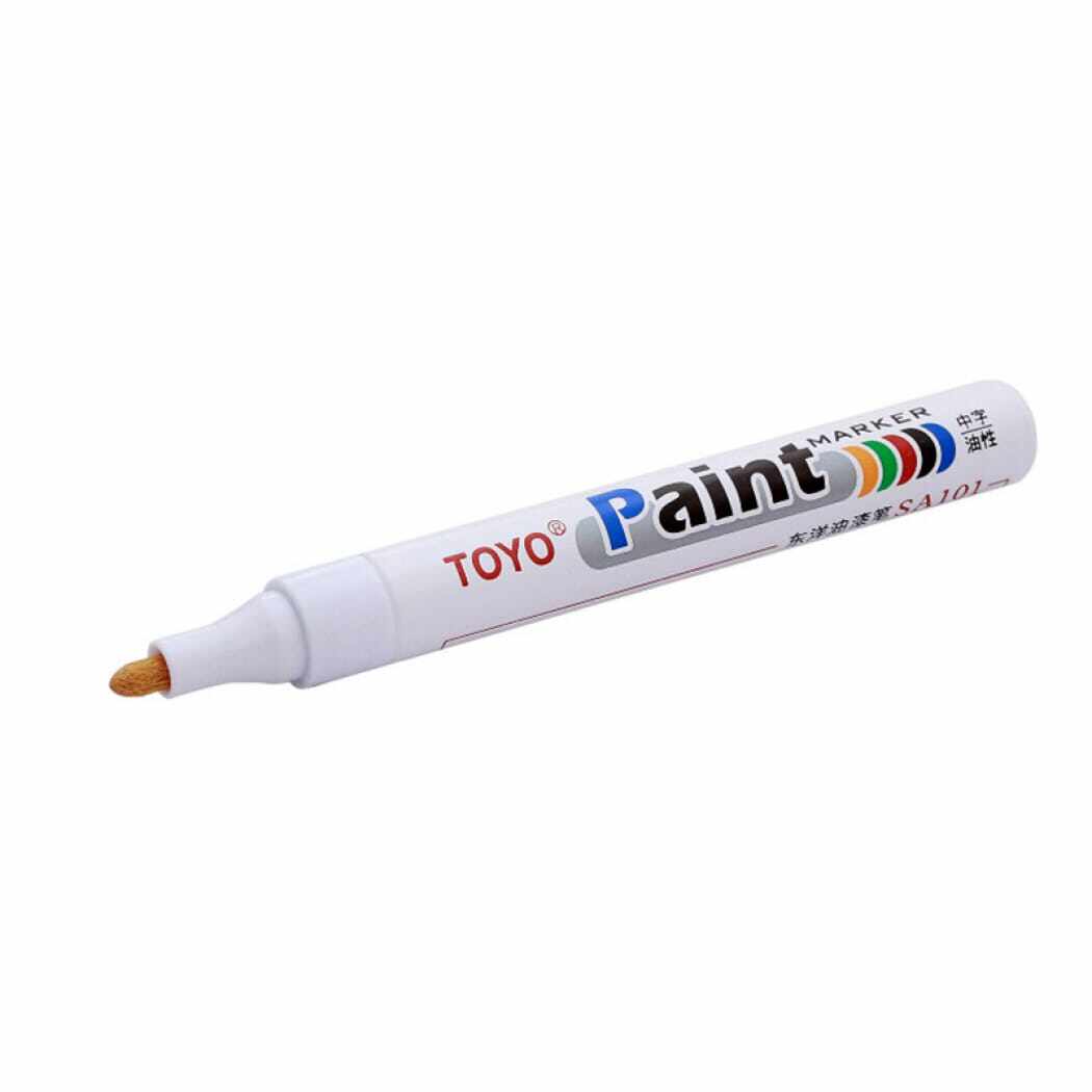 East Ocean SA-101 Oily Pen White Paint Pen Tire Pen PAINT PEN WHITE LACQUERED PEN MULTIPURPOSE MARK