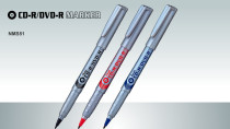 Pentel CD-R DVD-R MARKER DISC MARK PEN BLACK RED BLUE TRICOLOR
