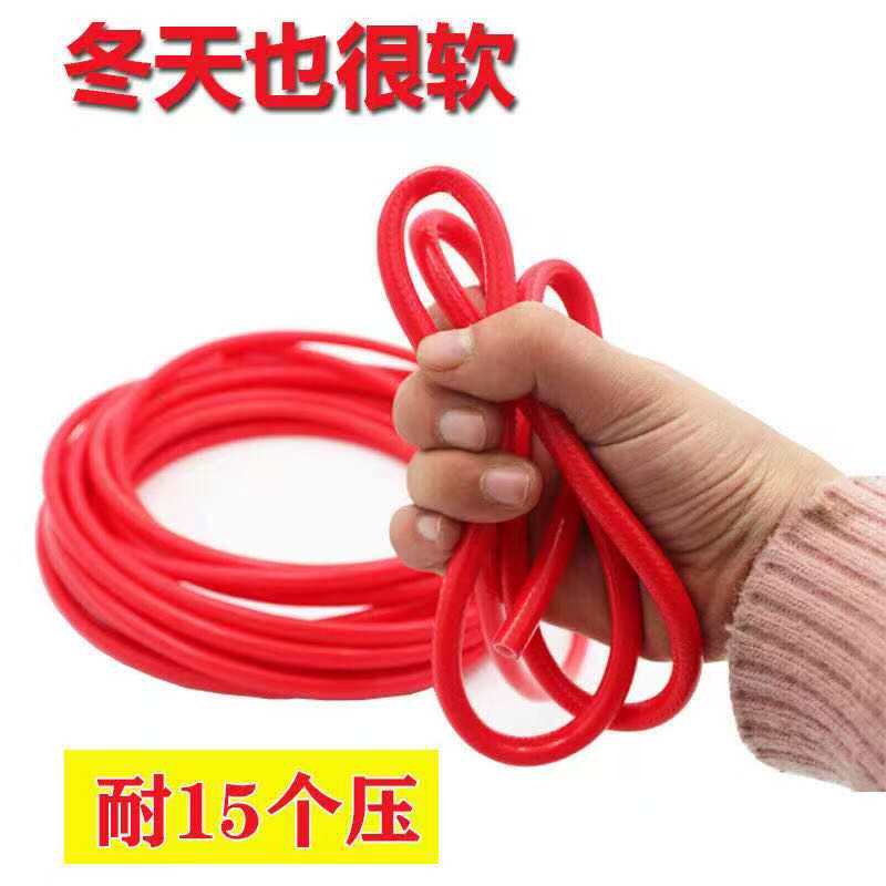 PU8 * 5 windpipe air compressor leather pipe pneumatic hose resistant to high pressure and cold soft air pump explosion protection anti-frost clamp sand pipe