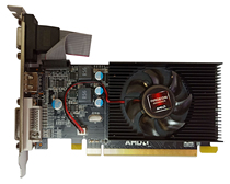 New HD7450 2G DDR3 HD graphics card knife card full half height graphics card seconds HD6450 6350