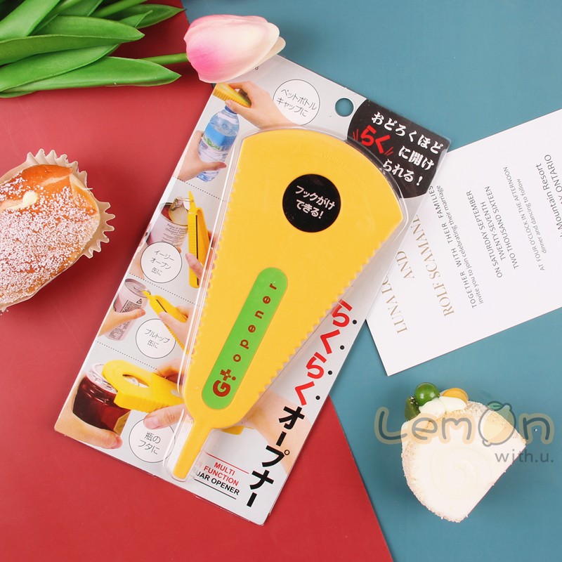 Japan NHS. Rotary Capper Can Opener Bottle Opener Multifunctional Canned Bottle Opener Labor Saving Capper