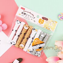 Cartoon food sealing clip Fresh-keeping sealing clip food clip Snack sealing bag clip cute Japanese DAISO