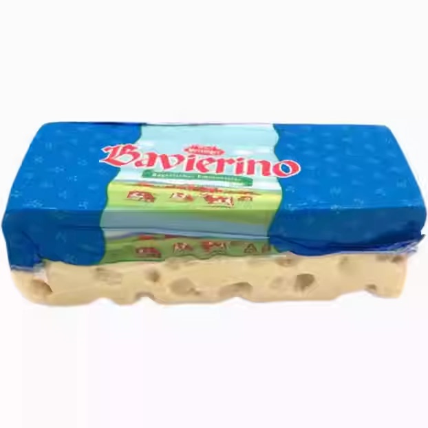 Qireza Large-Hole Cheese, Approximately 3.1kg, Imported from Germany, Emmental Cheese Block Qireza Large-Hole Cheese, Approximately 3.1kg, Imported from Germany, Emmental Cheese Block