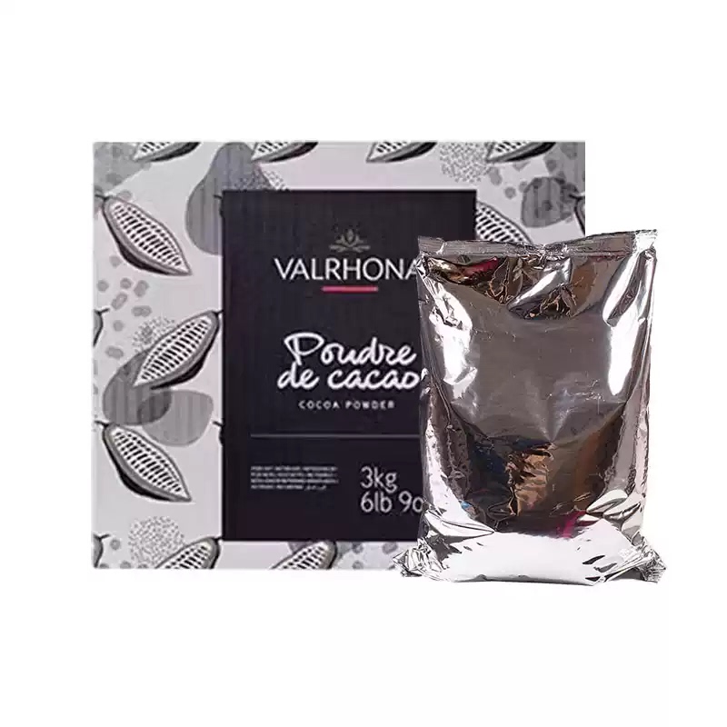 Valrhona Cocoa Powder 1kg Cookie Biscuit Bread Cake Dessert Mousse Baking Ingredients Imported from France