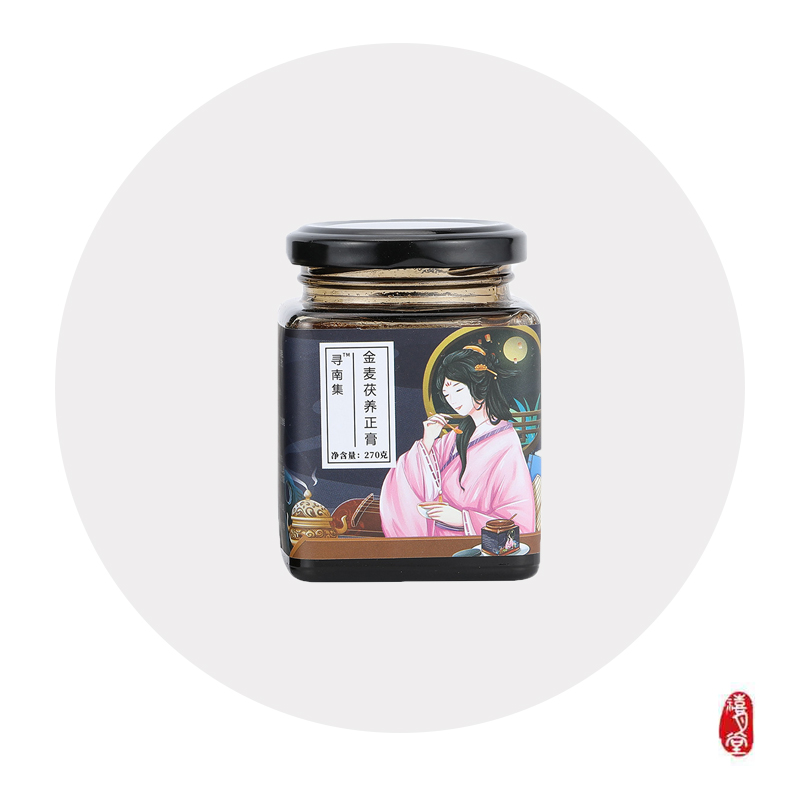 Golden wheat porn nourishing positive paste intestinal spleen and stomach for children with unflattering air mouth taint